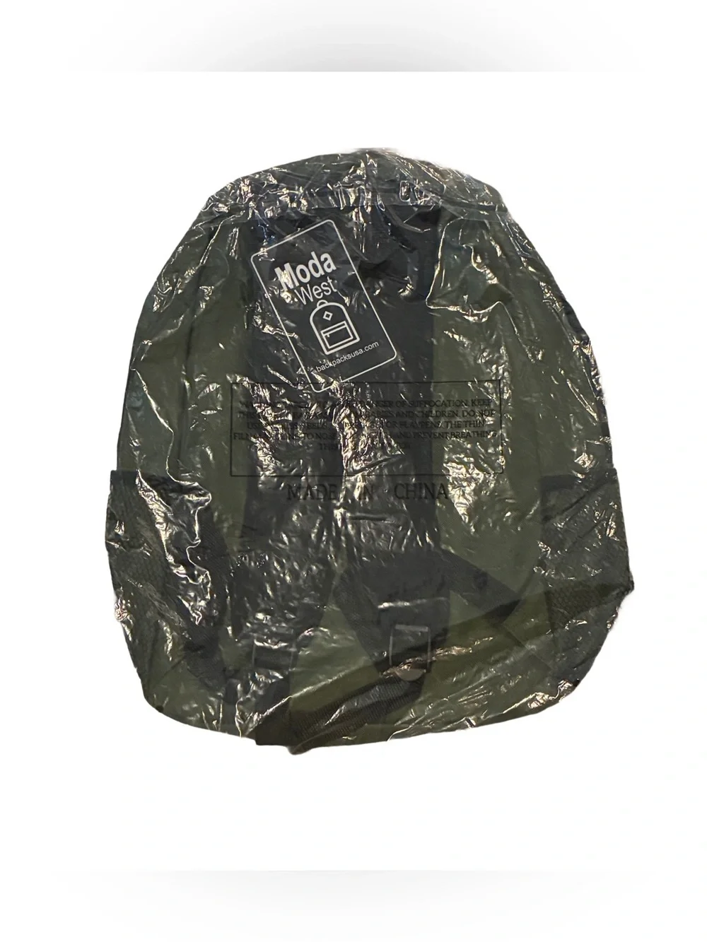Moda West Green 17” Backpack NWT